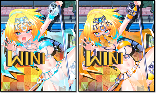 ゲーム中のイラストがスペシャルバージョンに！