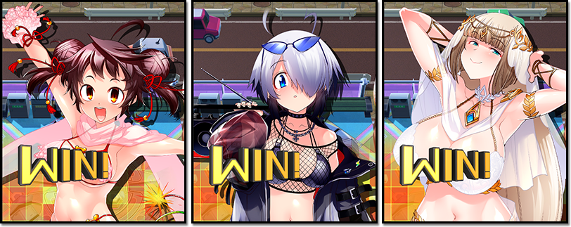 ゲーム中のイラストがスペシャルバージョンに！