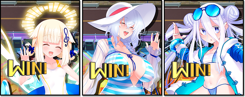 ゲーム中のイラストがスペシャルバージョンに！