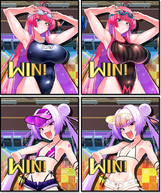 ゲーム中のイラストがスペシャルバージョンに！