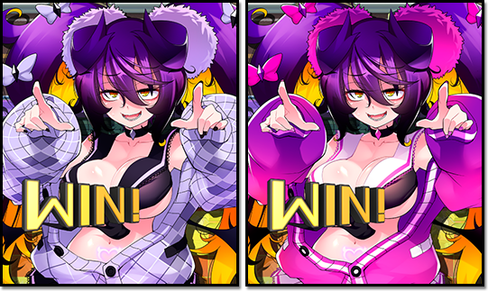 ゲーム中のイラストがスペシャルバージョンに!
