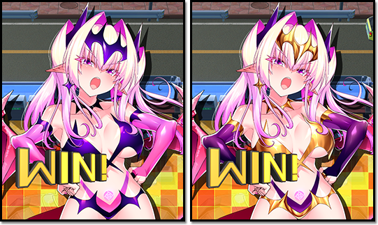 ゲーム中のイラストがスペシャルバージョンに!