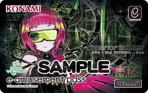 オリジナルe-amusement passカード