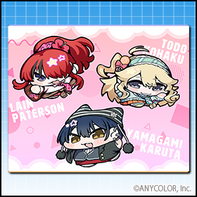 レイン・パターソン&山神カルタ&東堂コハク (DDR デフォルメ)