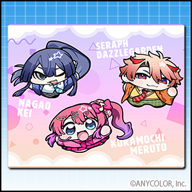 長尾景&倉持めると&セラフ・ダズルガーデン (DDR デフォルメ)