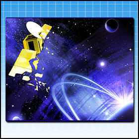 キヤロラ衛星の軌跡