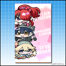 レイン・パターソン&山神カルタ&東堂コハク (DDR デフォルメ)