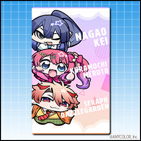 長尾景&倉持めると&セラフ・ダズルガーデン (DDR デフォルメ)