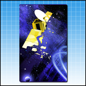 キヤロラ衛星の軌跡