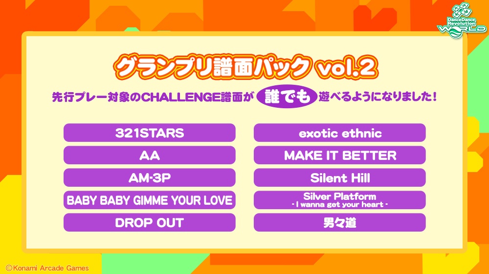 グランプリ譜面パック vol.2
