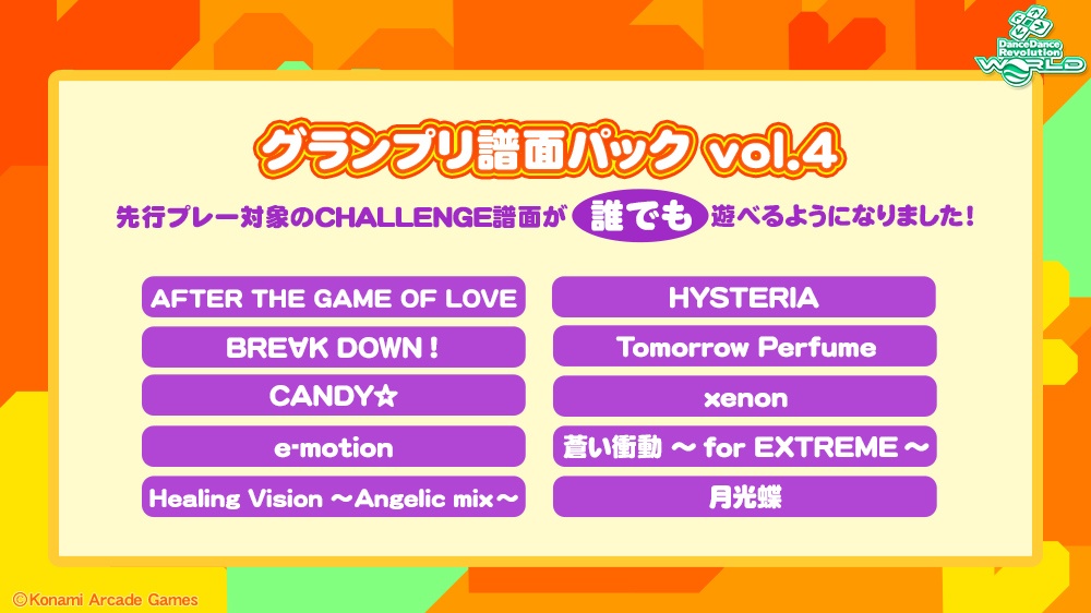グランプリ譜面パック vol.4