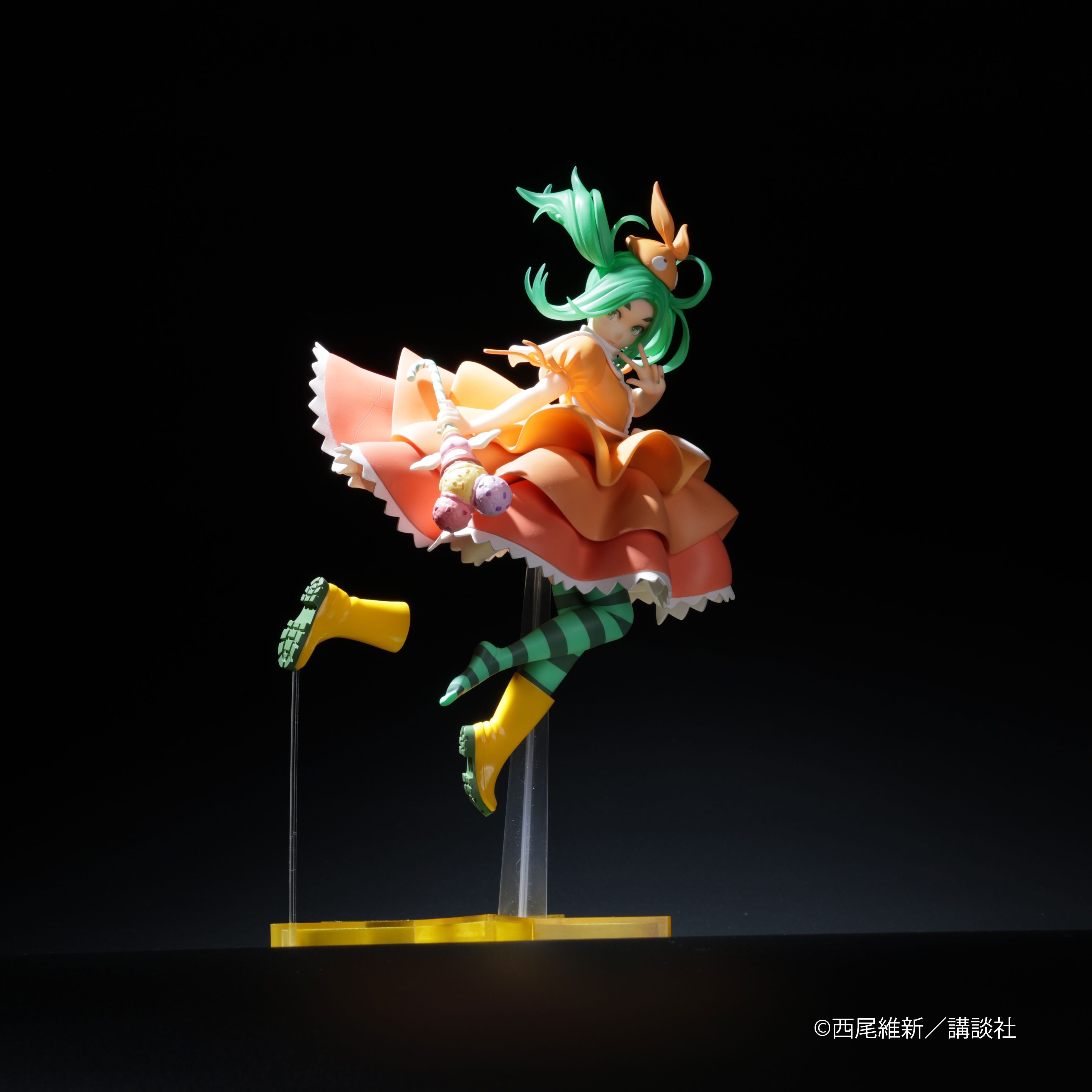 〈物語〉シリーズ 『愚物語』Cover Visual 斧乃木余接 フィギュア ① コナミプライズコレクション