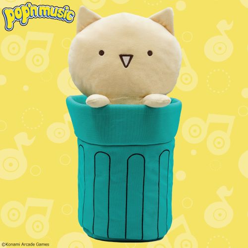 ポップンミュージック ししゃもぬいぐるみ Mサイズ コナミスタイル限定 コナミプライズコレクション