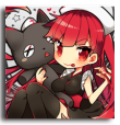 赤と黒い猫