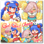 スタンプでも！先生と応援するアルよ☆