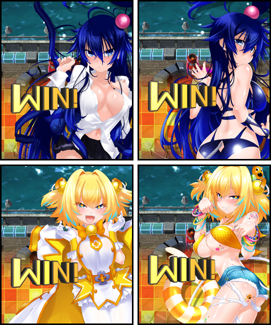 ゲーム中のイラストがスペシャルバージョンに!